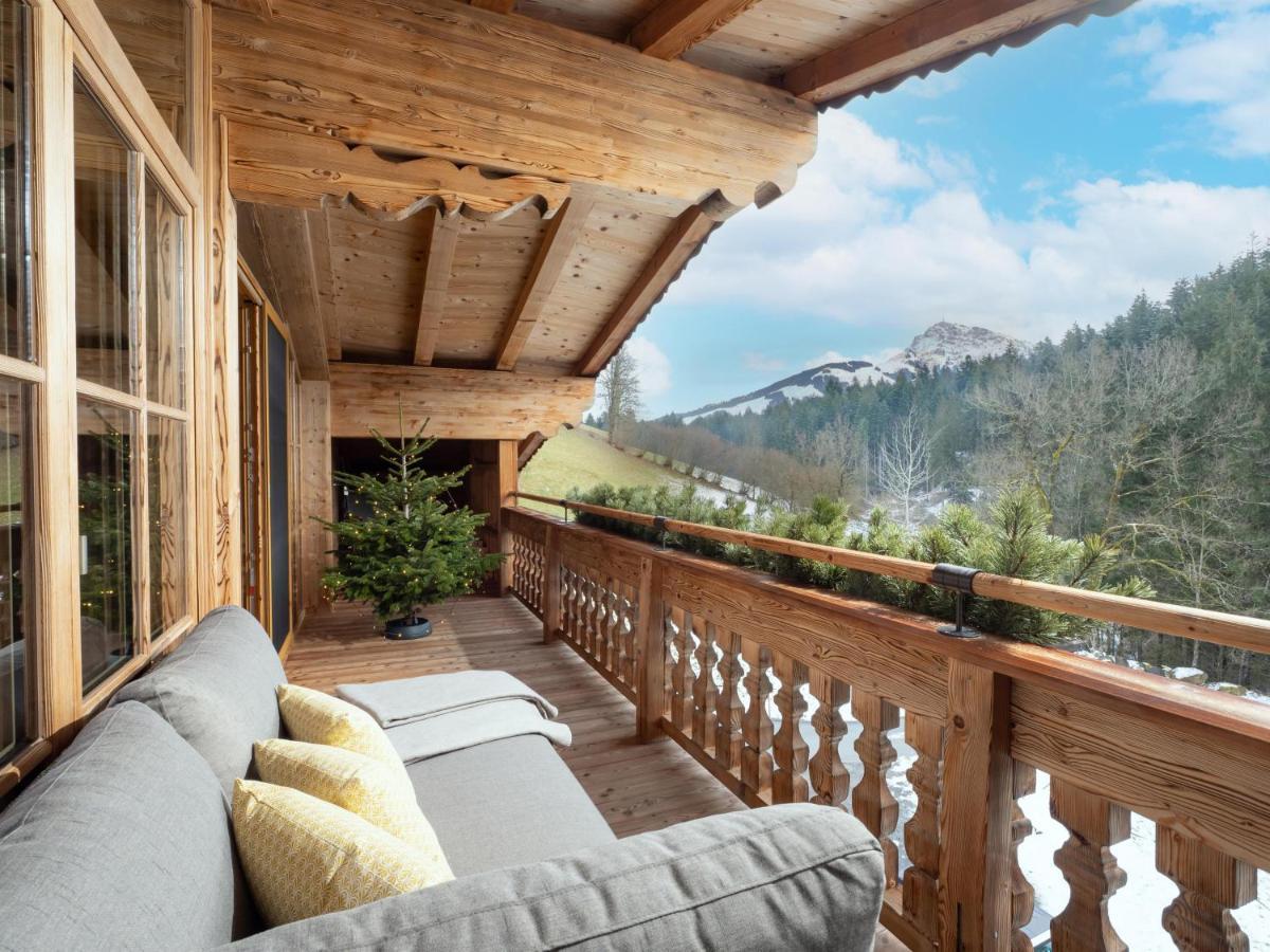 Luxusappartement Alpenliebe โอแบร์นดอร์ฟ อิน ทิโรล ภายนอก รูปภาพ