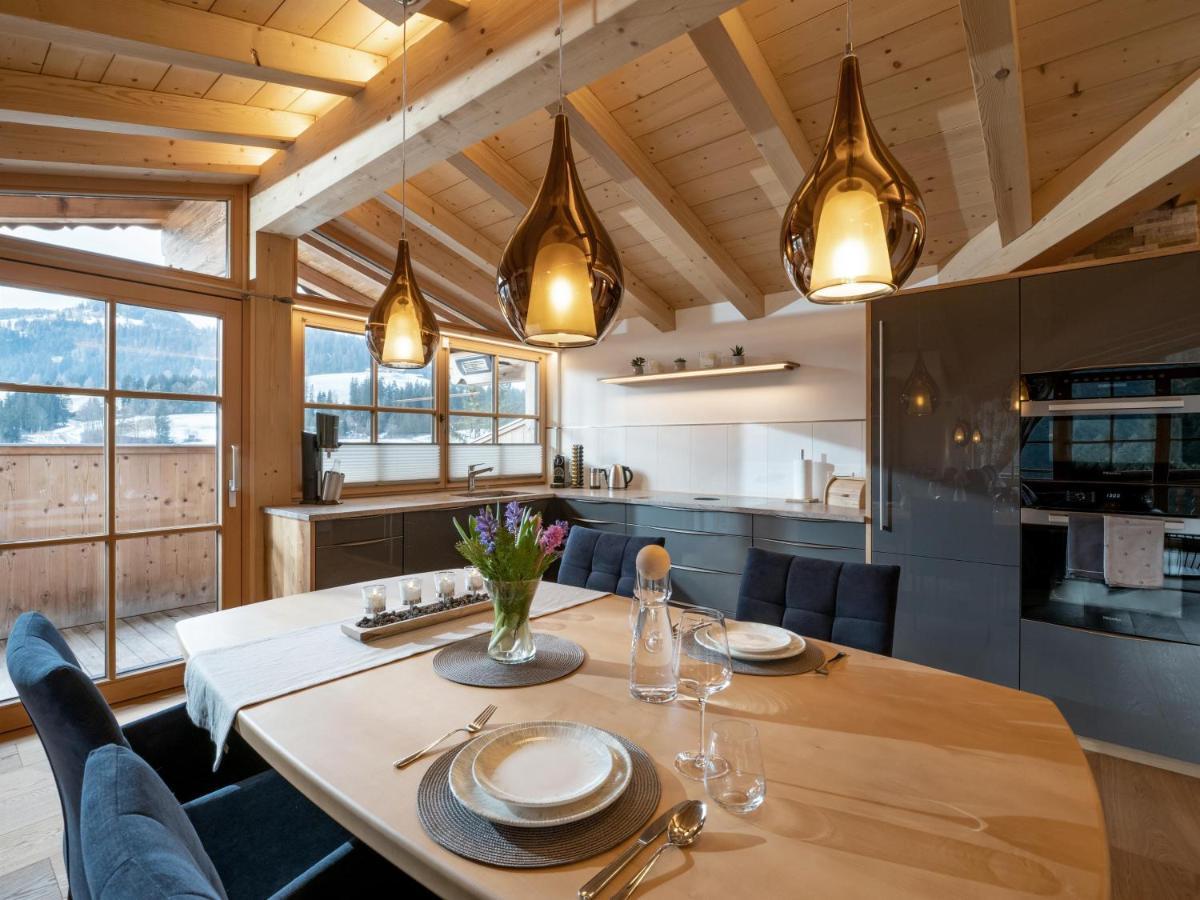 Luxusappartement Alpenliebe โอแบร์นดอร์ฟ อิน ทิโรล ภายนอก รูปภาพ