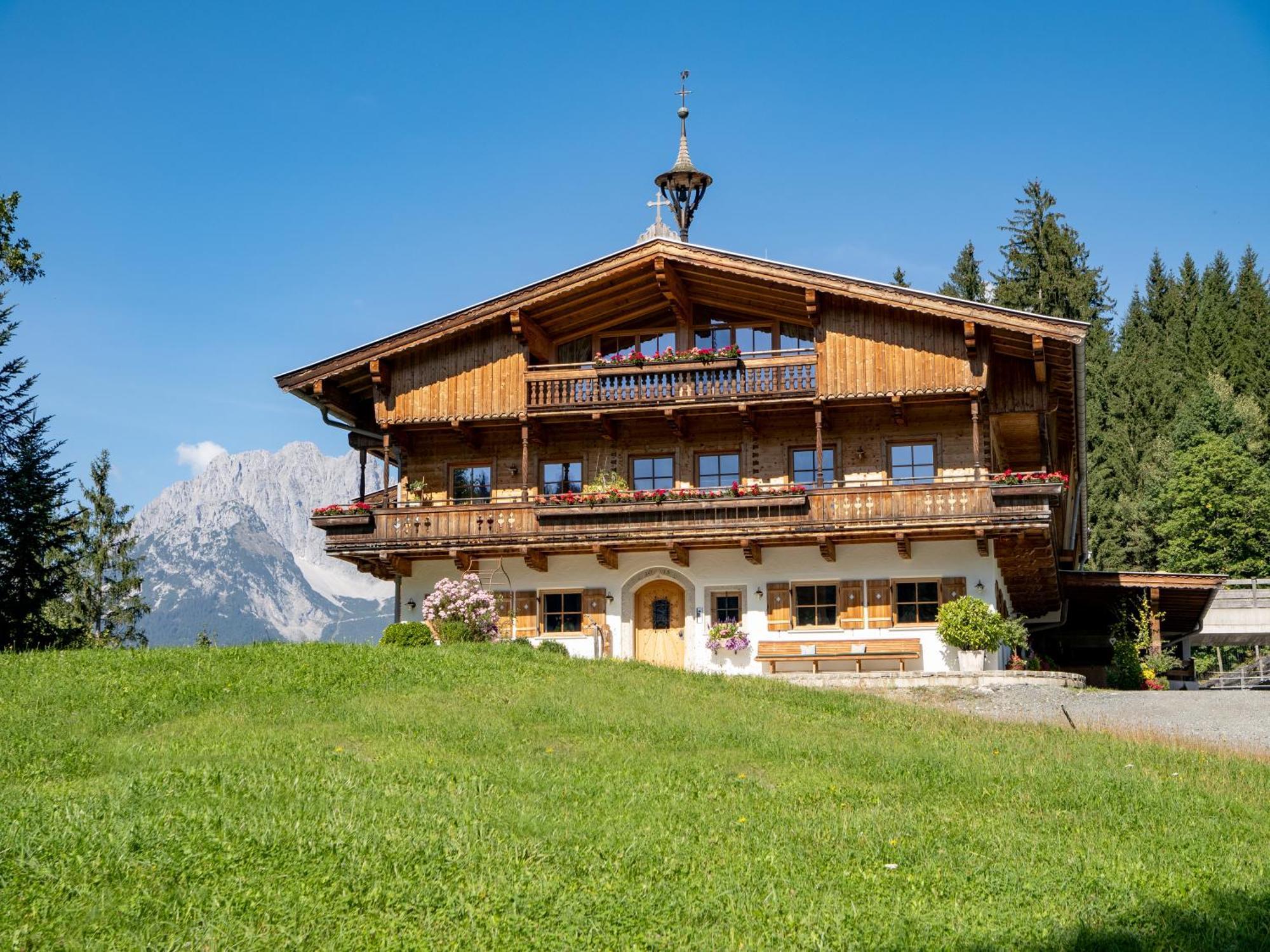 Luxusappartement Alpenliebe โอแบร์นดอร์ฟ อิน ทิโรล ภายนอก รูปภาพ