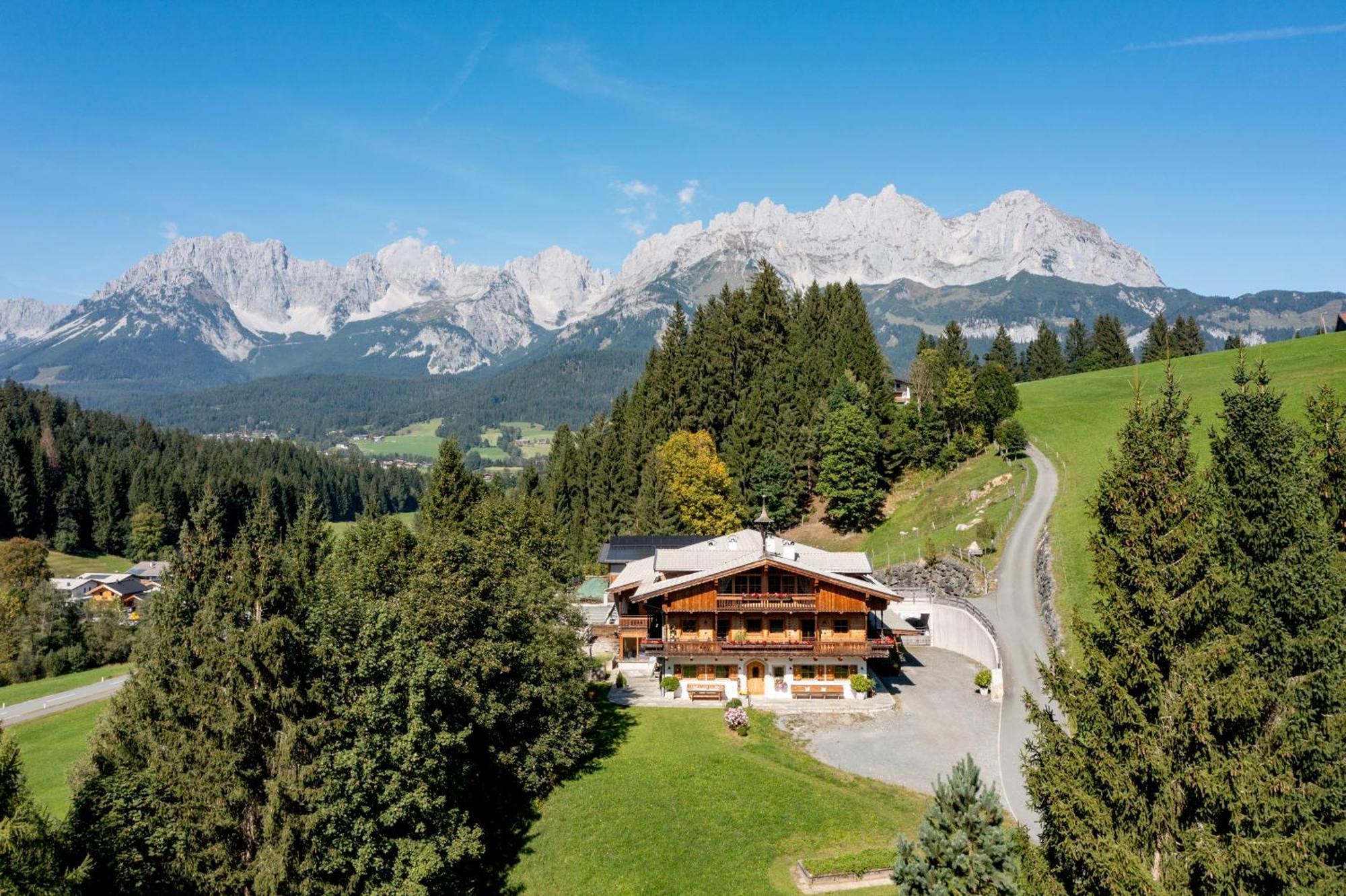 Luxusappartement Alpenliebe โอแบร์นดอร์ฟ อิน ทิโรล ภายนอก รูปภาพ